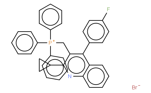 81308 - [2-Cyclopropyl-4-(4-fluorophenyl)-quinolin-3-ylmethyl]-triphenyl-phosphonium bromido | CAS 154057-58-6